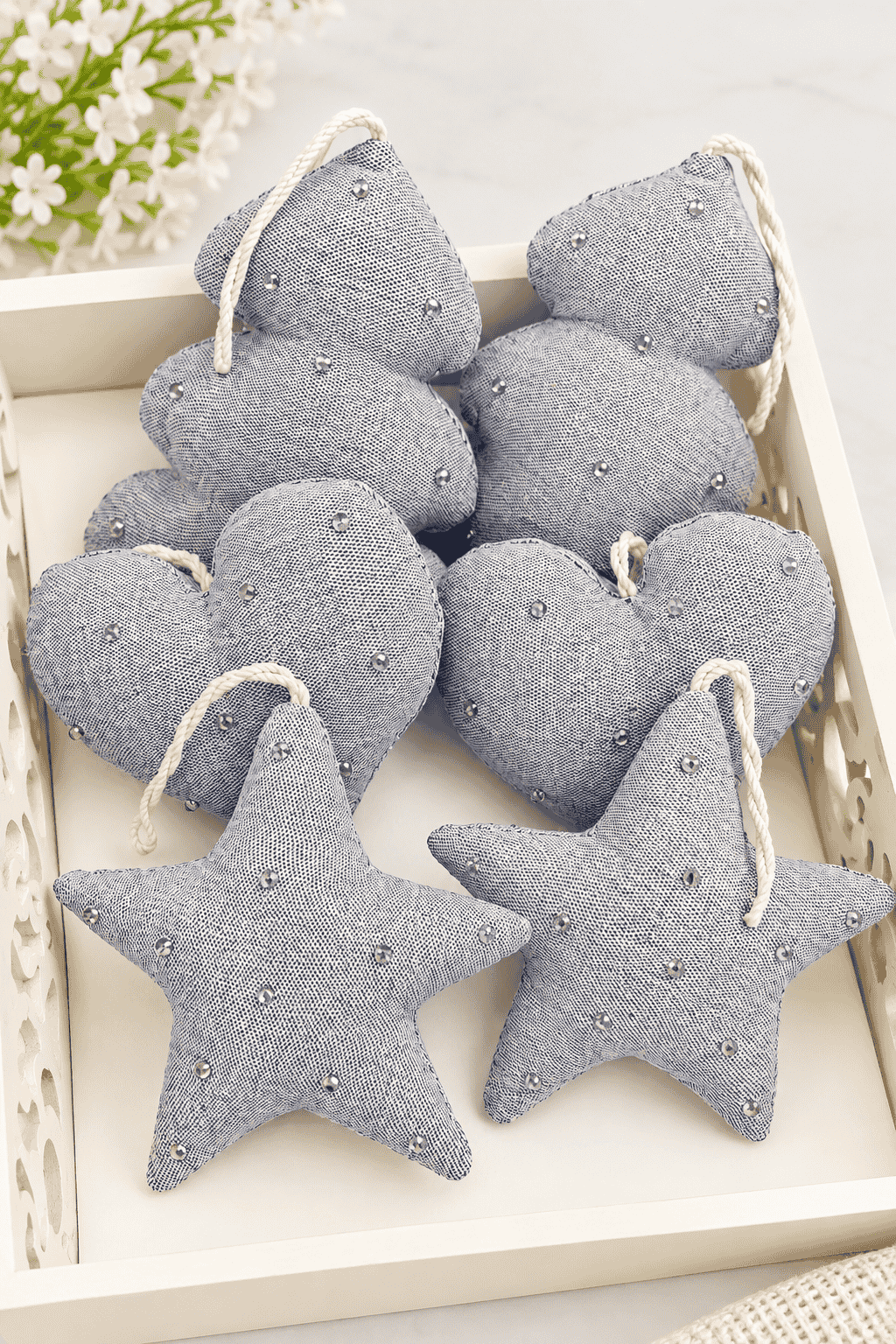 Handmade Fabric Hanging Decor – Assorted Designs