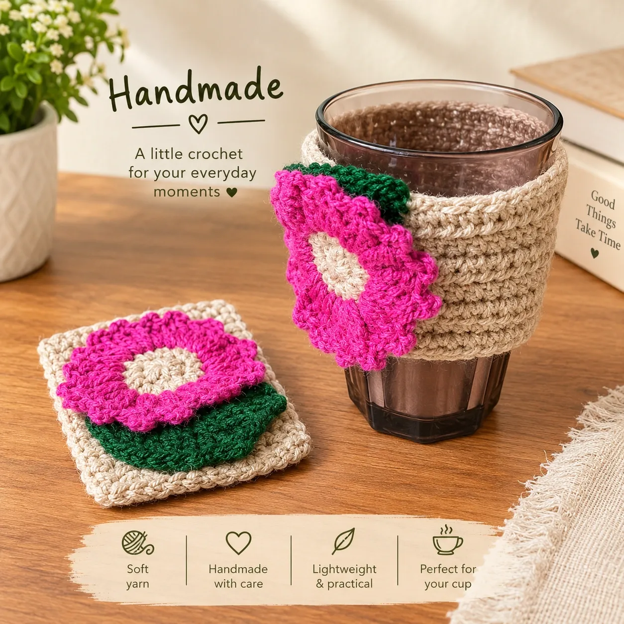 Pink Daisy Garden